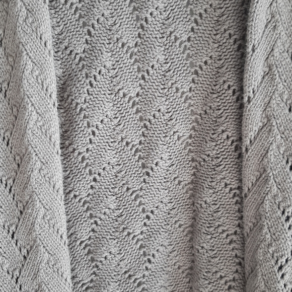 Hannah grey knit Sweater Duster S - Picture 7 of 7